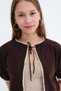 Front-Tie-Detail Knit Top T5375 - 4