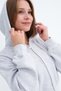 Hooded Sweatshirt with Brushed Inside H07036 - 3