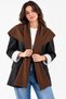 Square Patchwork Scarf - Sports Knitwear Knitted Shoulder Scarf |   Unisex Boho Shawl - Scarf - 4