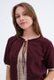 Front-Tie-Detail Knit Top T5375 - 2