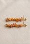 Handmade Dangle Earrings with Natural Stone Chips—Special Design - 3