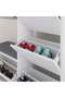 Dude Bench & Shoe Cabinet - 16 Pairs - White - 2 Years - 3
