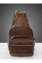 Genuine Leather Unisex Bodybag, Body and Backpack, 3 Different Uses, Special Production, Real Leather - 5