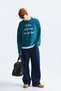 Boxy Fit Printed Sweatshirt - 2