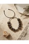 Women's Bracelet with a Steel Clasp and a Special Design Featuring Natural Tibetan Agate - 2
