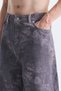 Oversized Camouflage Print Shirt and Pants Set - 8