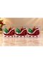 Set of 30 Christmas Tree Ornaments Featuring Santa's Sleigh Figures – Christmas Ornaments, Santa Sleigh Decorations - 2