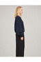 Crew Neck Navy Blue Knitwear Sweater - 2