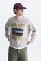 Oversize washable bicycle collar sweatshirt - 4