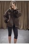 Women's Fur-Lined Oversize Jacket - 7