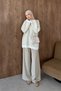 Glittery Tunic, Ecru - 2