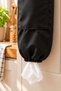 Black Hanging Bag Holder with Pockets, Kitchen Bag Organizer and Storage Holder, Bag Holder - 3