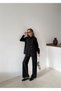 Women's Shirt with Bead Embroidery on Front, Standard Pants Size Suit - 7