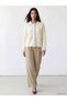 Peak New Season Beige Shirt-Style Collar Women's Jacket. - 2