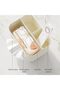 Multifunctional Tissue Box Holder and Remote Control Organizer with Multiple Compartments, Desk Stor - 6