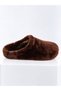 Anatomical Sole, Genuine Fur-Trimmed, With Arch Support, House Slippers - 5