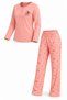 Women's Relaxed-Fit Cotton Pajama Set for Middle-Aged Women and Older, Style 306 - 3