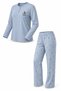 Women's Relaxed-Fit Cotton Pajama Set for Middle-Aged Women and Older, Style 306 - 4