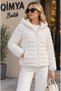 Women's Plush-Lined, Reversible, Puffer Short Jacket - 5