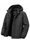 Xavir Rahat Fit Plus Size Men's Hooded Jacket 7823 - 2