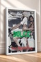 Dolce Far Niente Skuterde Women and Children Framed Painting Italy Poster Wall Decor Itp003 - 2