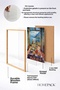 Bella Vita Written Lake View Table Framed Painting Italy Poster Wall Decor Itp016 - 4