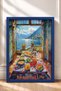 Bella Vita Written Lake View Table Framed Painting Italy Poster Wall Decor Itp016 - 3