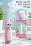 Electric Toothbrush Pink White Deer Design - 5