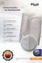 Tulpe m Series Car Mirror Cleaning Cloth 70X50 cm Gray Double-Sided Use Leaves No Marks or Stains Microfiber Cloth - 3