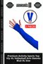 Premium Activity Sports Top Vly-Xl Volleyball Glove Blue XL Size