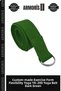 Special Production Exercise Form Flexibility Woo Yoga Yk-200 Yoga Belt Dark Green