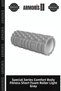 Special Series Comfort Size Fitness Short Foam Roller Light Gray