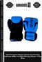 Special Series Fitness Sports Accessories Exercise Ring-310 Blue Boxing Gloves 10 oz Blue