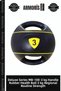 Delux Series Mb-100-3 kg Rubber Health Ball with Handle 3 kg Regional Routine Strength