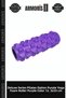 Delux Series Pilates Seçenek Yr-Purple Yoga Foam Roller Purple Color 12,3X33 cm