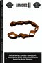 Delux Series Rubber Band Daily Resistance Blsb-60 Knitted Elastic Exercise Band Orange