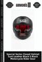 Special Series Closed Helmet Faux Leather Black S Off-Road Biker Rider Gear