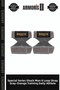 Special Series Shock Man 8 Loop Strap Grey-Orange Training Casual Athlete