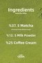 Matcha Latte Vanilla Flavored 8g X 10 Pieces (a Grade Premium Traditional Matcha) - 3