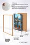 Bell Tower through Tile Window with Shutters Framed Painting Italy Poster Living Room Kitchen Wall Decor Itp068 - 4