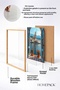 Bell Tower through Tile Window with Shutters Framed Painting Italy Poster Living Room Kitchen Wall Decor Itp068 - 4