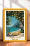 Pasta E Basta and Sea View Tableau Framed Painting Italy Poster Wall Decor Itp078