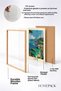 Capri, Dark and Turquoise Sea, Framed Painting, Italy Poster, Living Room, Kitchen, Wall Decor, Itp093. - 4
