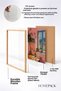 Orange Tree and Pink-Walled Room Framed Poster, Italy Poster, Living Room and Kitchen Wall Decor, Itp146. - 4