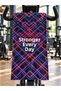 Stronger Every Day Printed Sports Fitness Towel, 50X100 Cm, Highly Absorbent, Quick-Drying, Sports Towel for Athletes, Fitness Training, Gym, Boxing. - 3