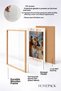 Vino Amici and Trallalla – Framed Painting with Text, Italy Poster, Wall Decor, Itp130. - 4