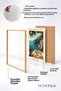 La Dolce Vita Amalfi, Balcony with a View, Framed Painting, Italy Poster, Wall Decor, Itp115. - 4