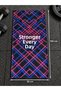 Stronger Every Day Printed Sports Fitness Towel, 50X100 Cm, Highly Absorbent, Quick-Drying, Sports Towel for Athletes, Fitness Training, Gym, Boxing. - 2
