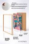 Positano Pink Shop with Signboard, Framed Poster, Italy Poster, Living Room, Kitchen, Wall Decor, Itp154. - 4