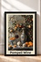 Vino Di Pompei Stone Wall Still Life Framed Painting Italy Poster Living Room Kitchen Wall Decor Itp113 - 3
